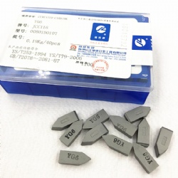 YG6 YG8 YT5 YT15 Cemented Carbide Brazed Tips