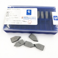 Standard C125/ C120 Yg6 Tungsten Carbide Brazed Tips