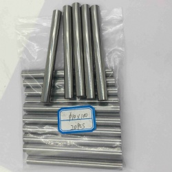 High hardness fine grain size polished cemented solid unground tungsten carbide rods for making cutting tools