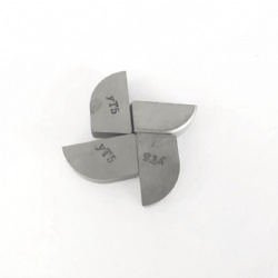 Zhuzhou Cemented Carbide Cutting Tools Type A Brazed Carbide Tips High Hardness YG6 Cemented Carbide Brazed Tips