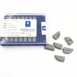 Zhuzhou Cemented Carbide Cutting Tools Type A Brazed Carbide Tips High Hardness YG6 Cemented Carbide Brazed Tips