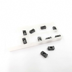 Carbide Inserts Fast Feed Milling Inserts Lnmu0303 For Hard Steel