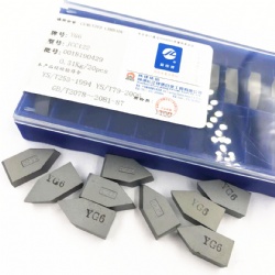 turning tools YG6 tungsten carbide cutting tips carbide brazed tips