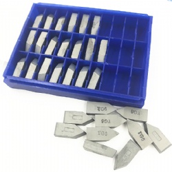 Yg6 tungsten carbide brazed tips cemented carbide brazed tips wholesale brazed tips