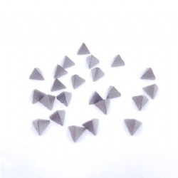 Round tungsten carbide button tips for oil-field drilling